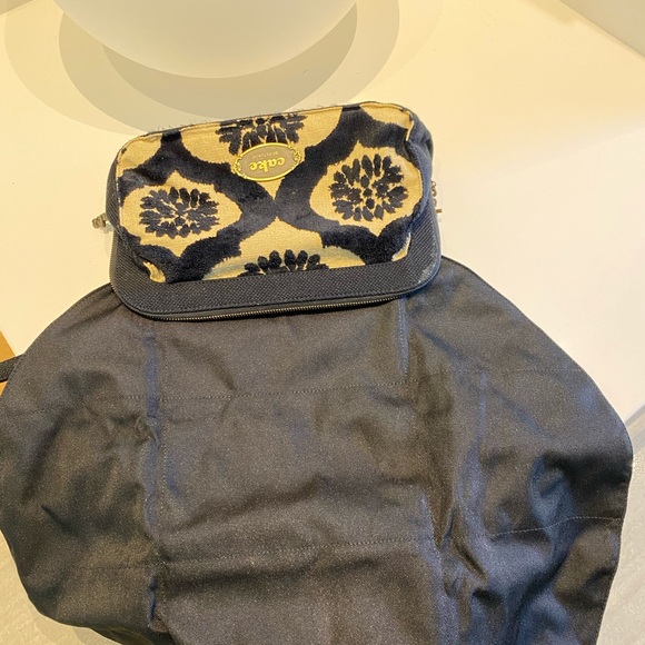 Black and Cream Cake Petunia baby bag wristlet - Picture 5 of 5